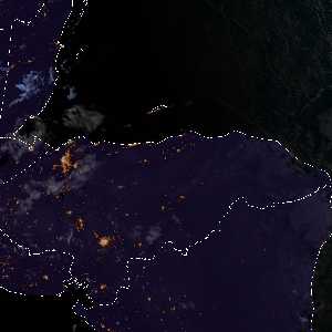 météo tropicale : Image satellite .