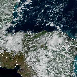 météo tropicale : Image satellite .