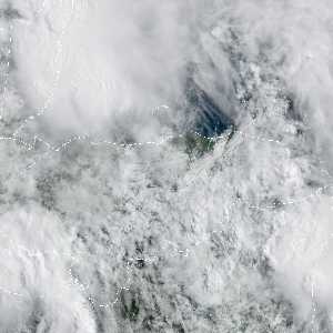 météo tropicale : Image satellite .