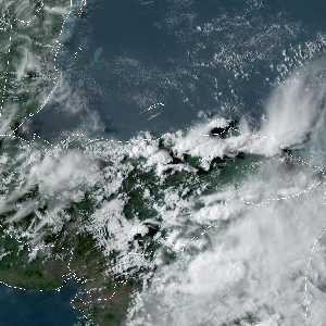météo tropicale : Image satellite .