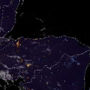 météo tropicale : Image satellite .