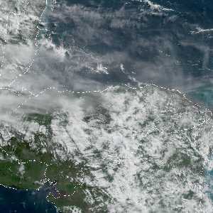 météo tropicale : Image satellite .
