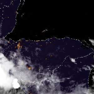 météo tropicale : Image satellite .