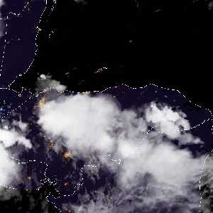 météo tropicale : Image satellite .