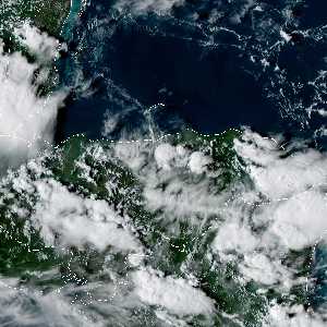 météo tropicale : Image satellite .