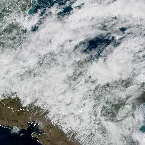 météo tropicale : Image satellite .