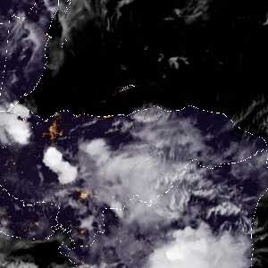 météo tropicale : Image satellite .