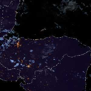 météo tropicale : Image satellite .