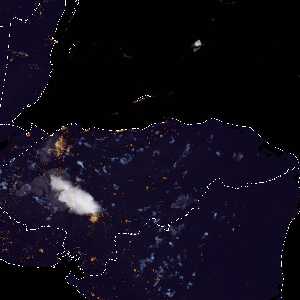 météo tropicale : Image satellite .