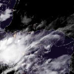météo tropicale : Image satellite .