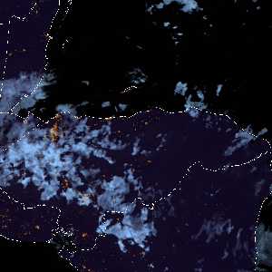 météo tropicale : Image satellite .