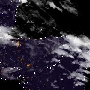 météo tropicale : Image satellite .