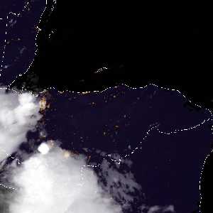 météo tropicale : Image satellite .