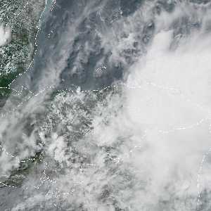 météo tropicale : Image satellite .