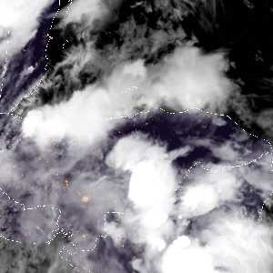 météo tropicale : Image satellite .