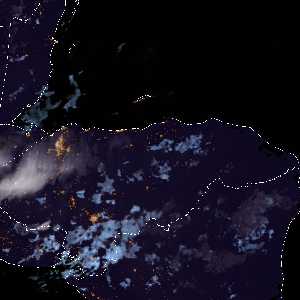météo tropicale : Image satellite .