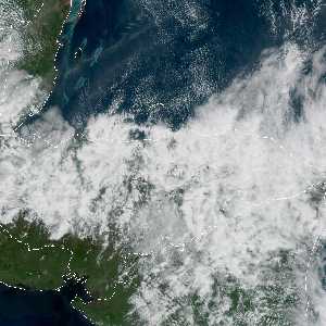météo tropicale : Image satellite .