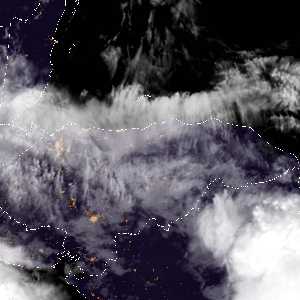 météo tropicale : Image satellite .