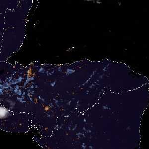 météo tropicale : Image satellite .