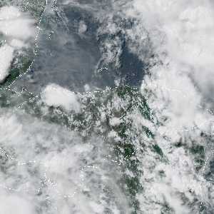 météo tropicale : Image satellite .