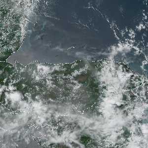 météo tropicale : Image satellite .