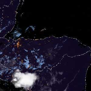 météo tropicale : Image satellite .