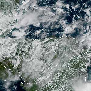 météo tropicale : Image satellite .