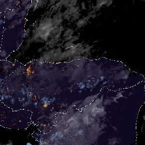 météo tropicale : Image satellite .