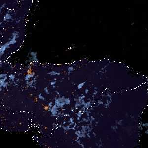 météo tropicale : Image satellite .