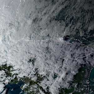 météo tropicale : Image satellite .