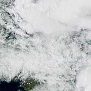 météo tropicale : Image satellite .