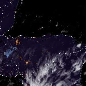 météo tropicale : Image satellite .