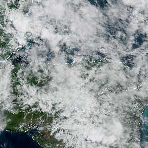 météo tropicale : Image satellite .