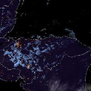 météo tropicale : Image satellite .