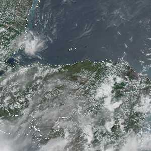 météo tropicale : Image satellite .