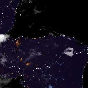 météo tropicale : Image satellite .