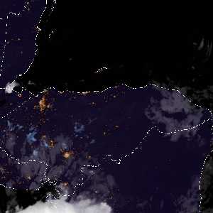 météo tropicale : Image satellite .