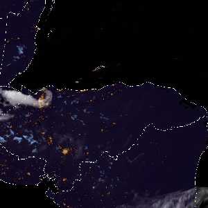 météo tropicale : Image satellite .