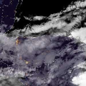 météo tropicale : Image satellite .