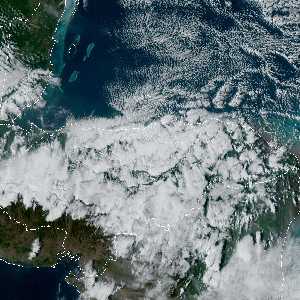 météo tropicale : Image satellite .