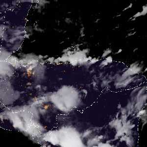 météo tropicale : Image satellite .