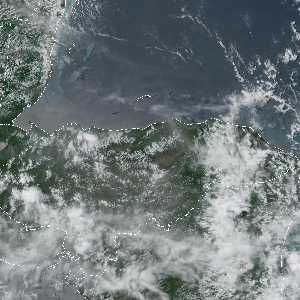 météo tropicale : Image satellite .