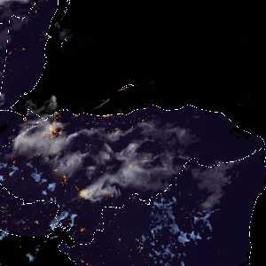météo tropicale : Image satellite .