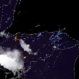 météo tropicale : Image satellite .