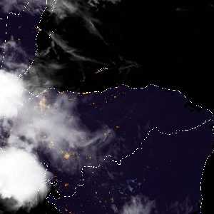 météo tropicale : Image satellite .