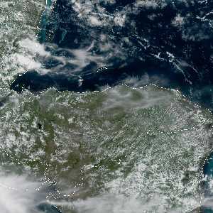 météo tropicale : Image satellite .