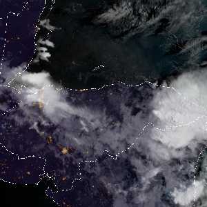 météo tropicale : Image satellite .