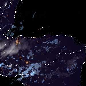 météo tropicale : Image satellite .