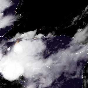 météo tropicale : Image satellite .
