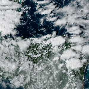 météo tropicale : Image satellite .